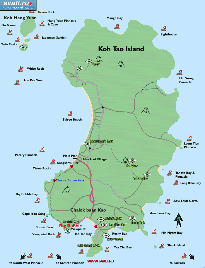    (Koh Tao)   ,   (.)